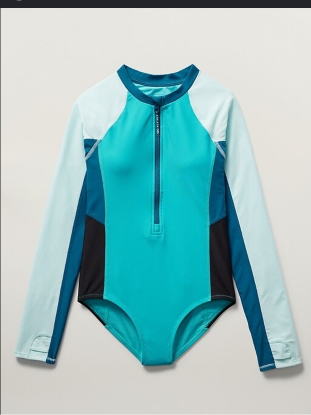 Athleta Girl Rashguard One Piece Swimsuit. Size XS/6.